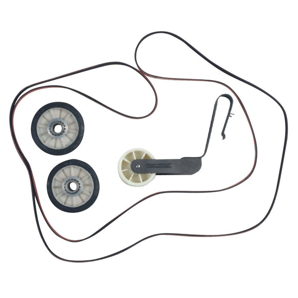 Whirlpool WED4700YQ0 Dryer Belt, Pulley & Roller Repair Kit Replacement